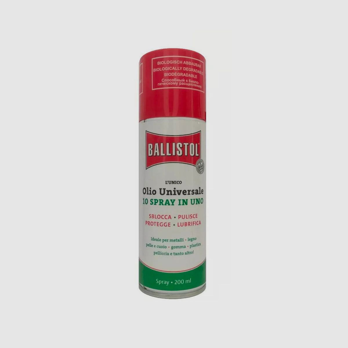 BALLISTOL – OLEJ UNIWERSALNY 10 SPRAY W JEDNYM 200ml