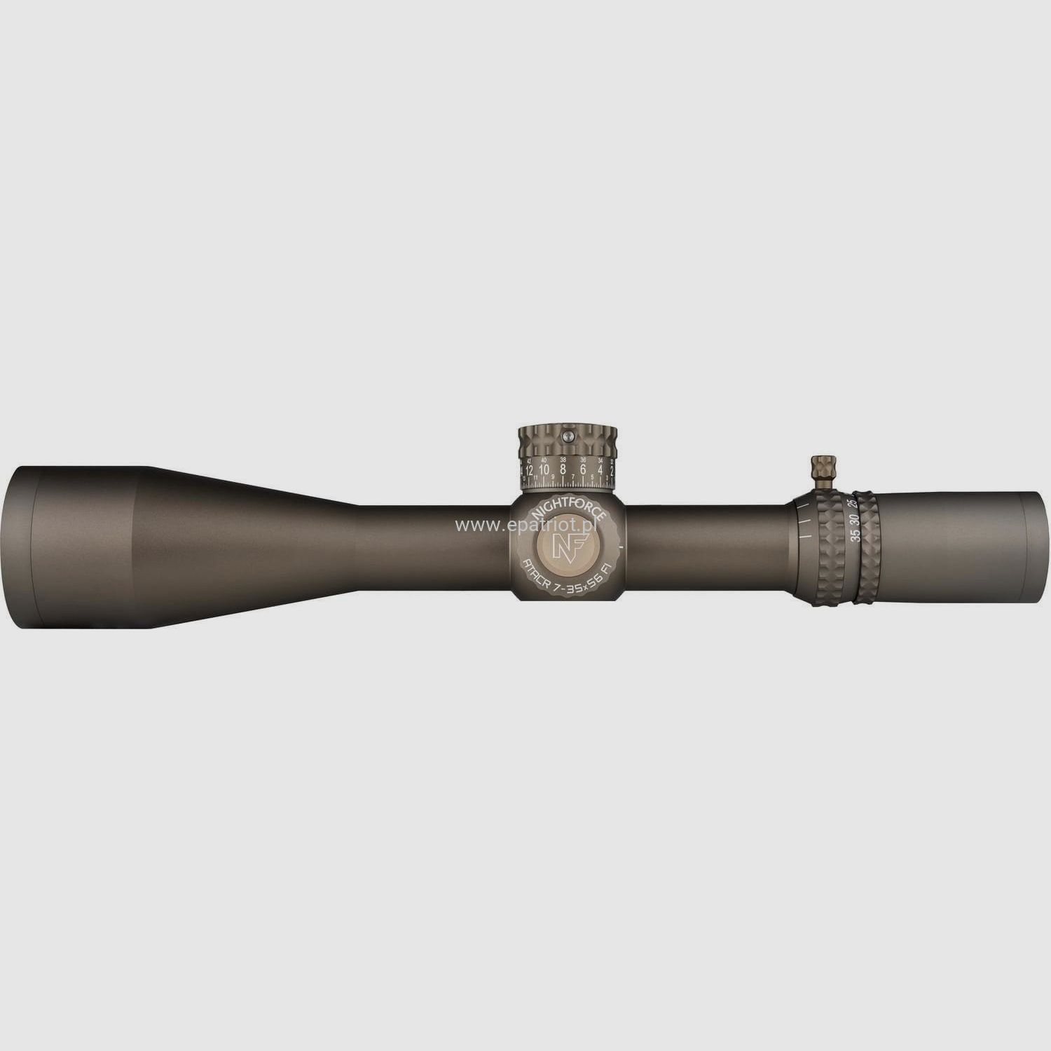 Visor Nightforce ATACR 7-35x56 ZeroStop F1 MIL-XT Mil-rad DARK EARTH C661, imagen 1 de 3