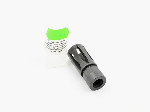 Feuerscheindämpfer B&T, Ø 5.56mm, Gewinde 1/2-28, für Rotex III/V/VA