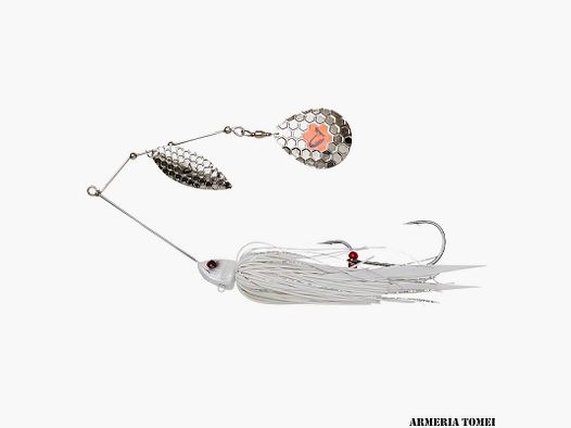 SAVAGE GEAR – DA’BUSH SPINNERBAIT 19cm 32g SINKING White Silver