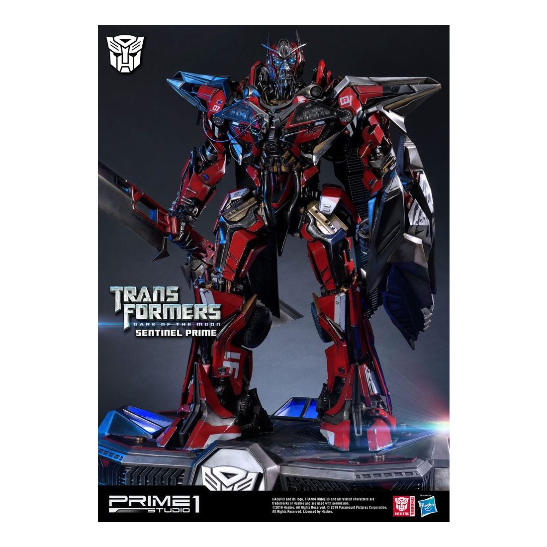 Transformers 3 - Die dunkle Seite des Mondes Statue Sentinel Prime 73 cm | 42988