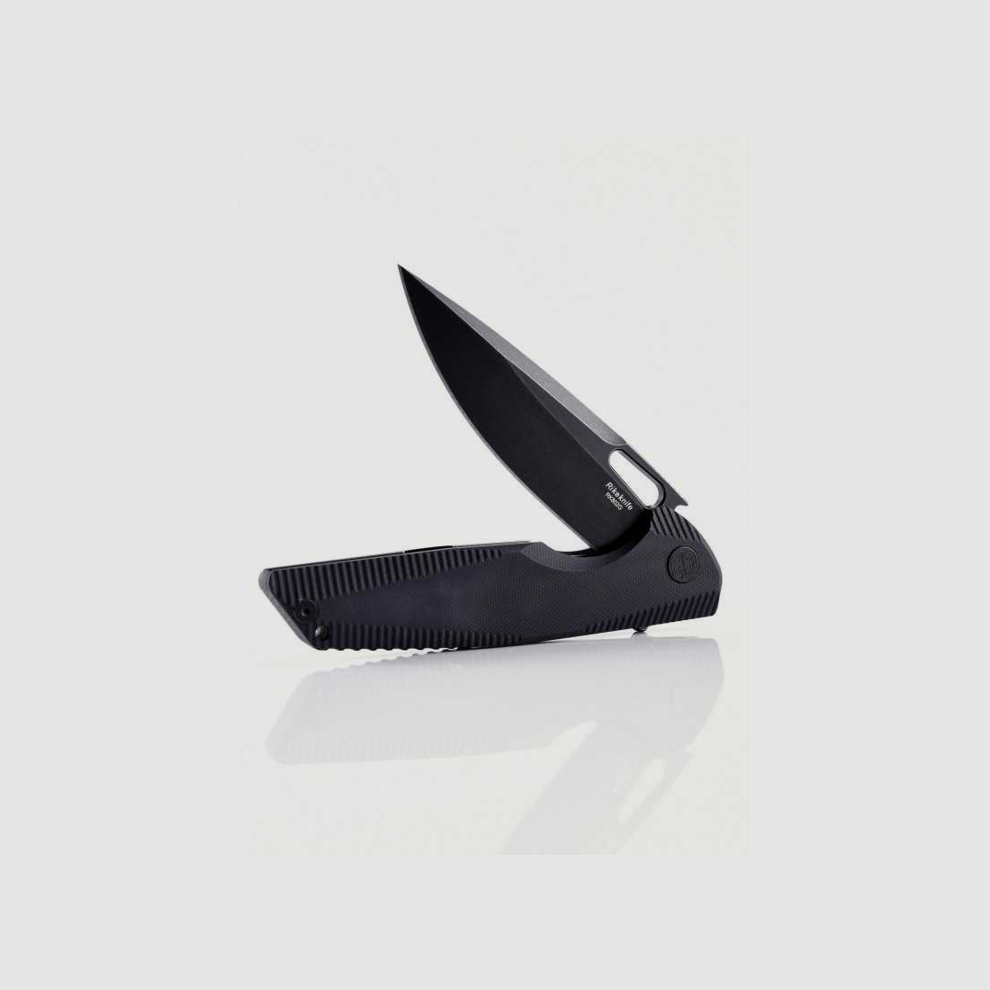 Rikeknife RK802G Taschenmesser, schwarz, 154CM