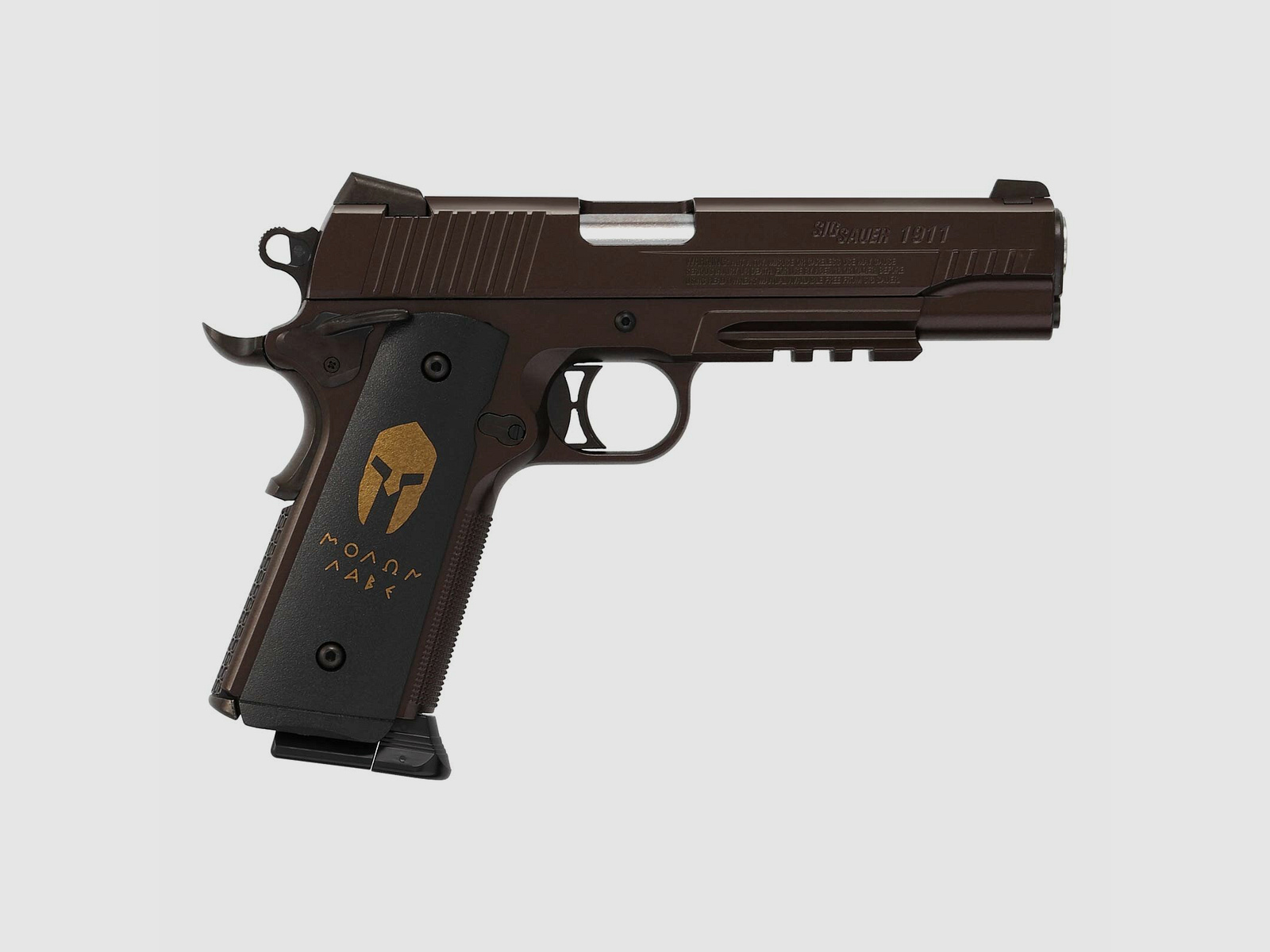Superset Sig Sauer 1911 Spartan Fullmetal Co2 Pistole Blow Back 4,5 mm BB (P18)