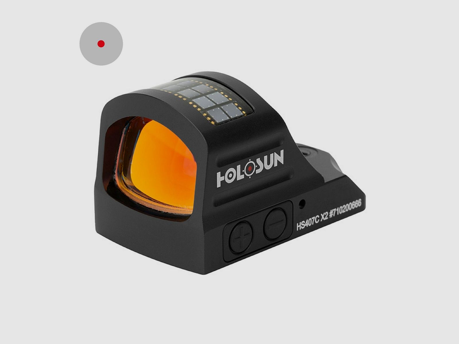 Holosun Reflexvisier HS407C-RD-X2 mit rotem 2MOA Dot, Bild 1 von 8