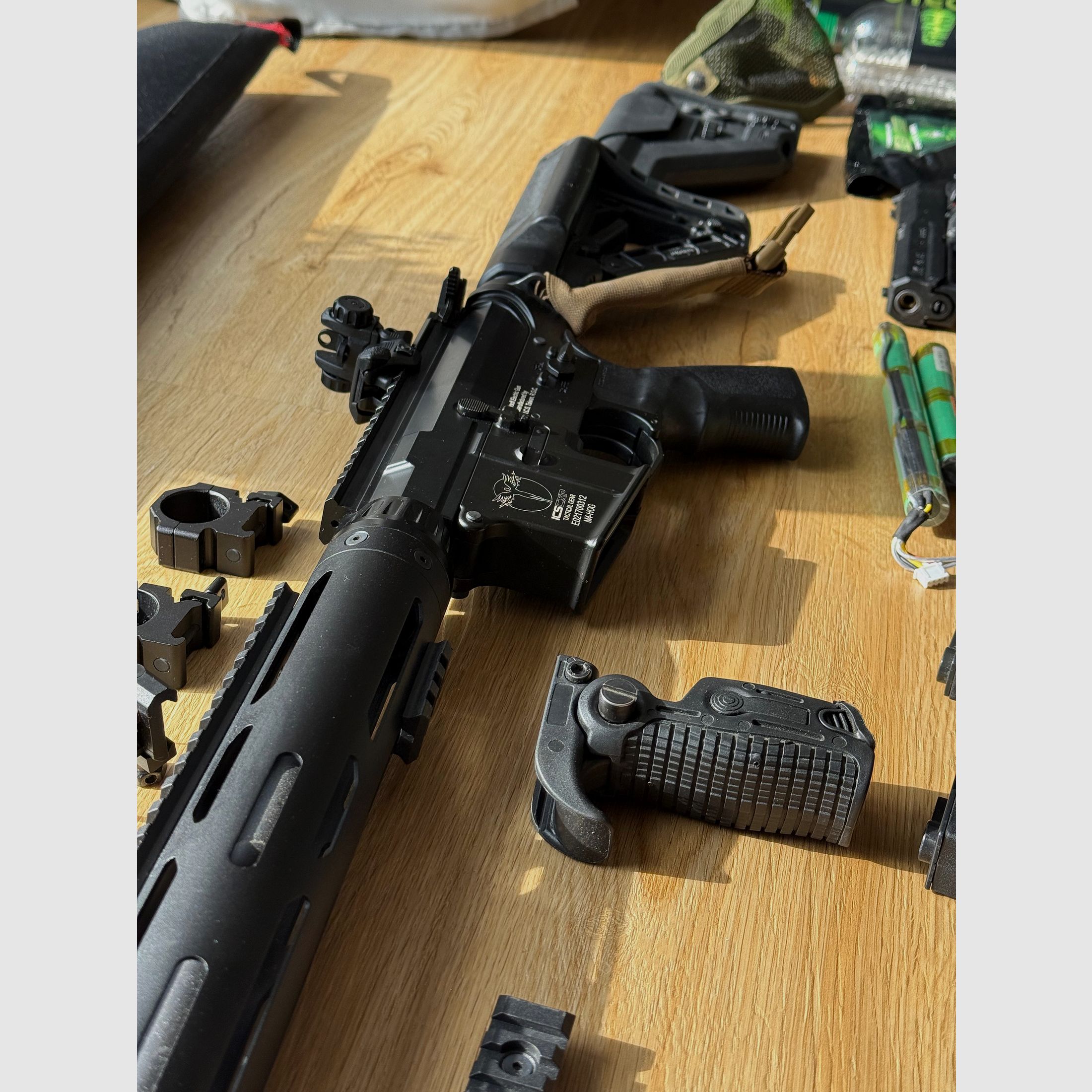 ICS M4 CXP HOG Tubular S incl. accessoires