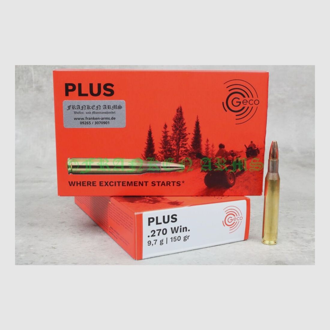 Geco Plus .270 Win. 150gr. 9,7g 20 Stück Staffelpreis