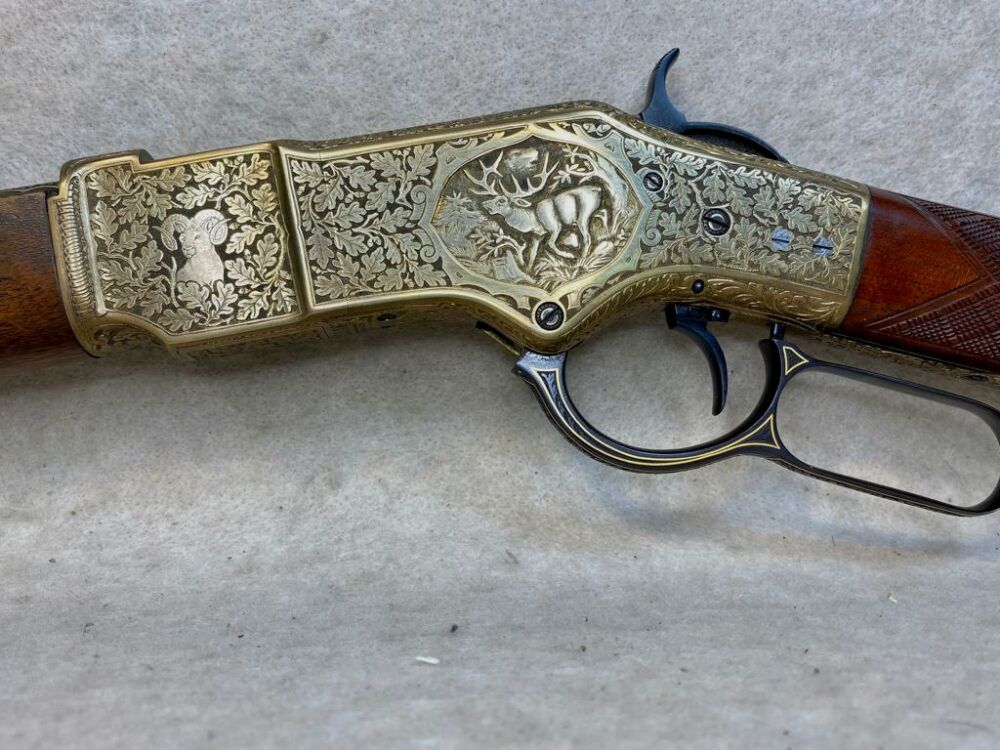 Uberti 1866 - .22lr - Sammlerwaffe - Handgraviert