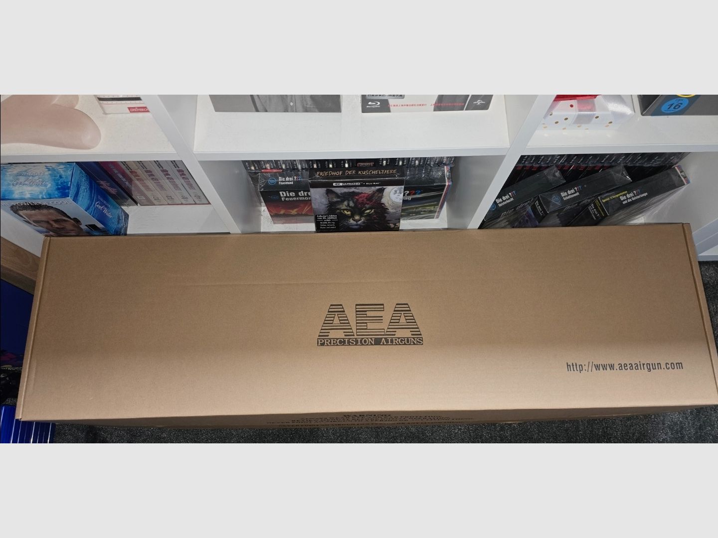 AEA Megalodon F-Serie 7,5 Julios, cal.50 carabina de aire # carabina de aire con accesorios y factura # NUEVO y sin usar