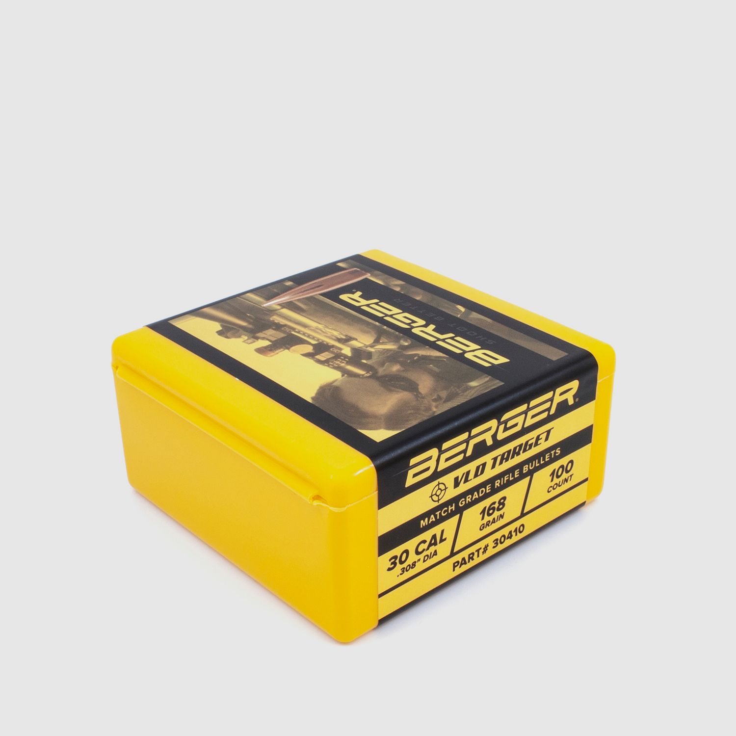 Berger Kogel .30 VLD Target 168GR 100 Stuks