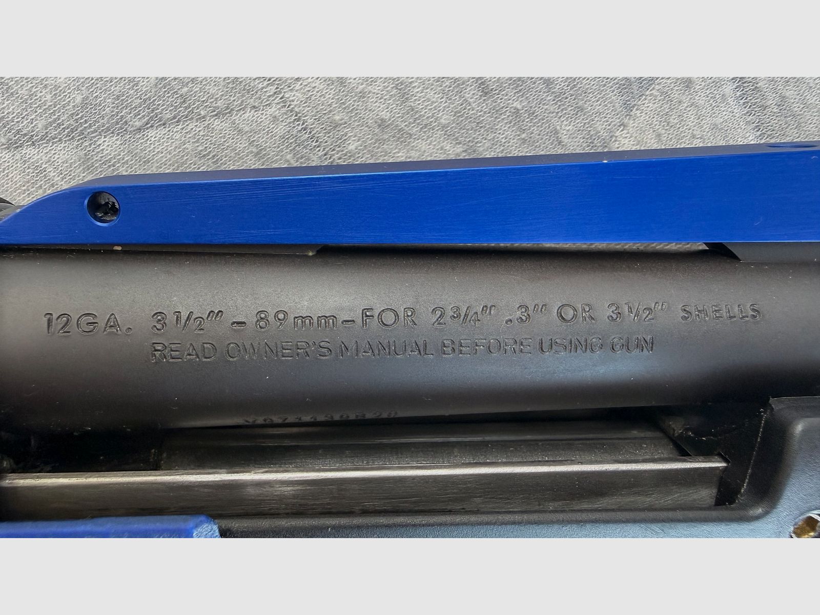 Fucile a ripetizione Benelli Supernova 12/89 canna 71 cm con sistema Toni e accessori Mag Load