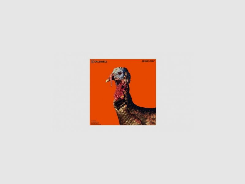 Diana de tiro CALDWELL 1175518 Turkey Target 12" Orange Peel paquete de 5