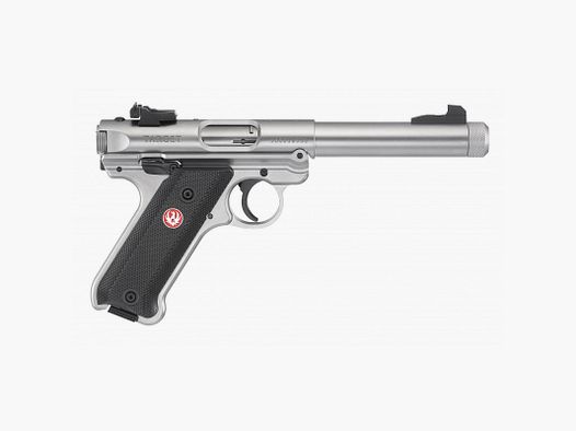 Ruger Mark IV Target Pistol Inox Target Barrel Bull Caliber 22 LR F