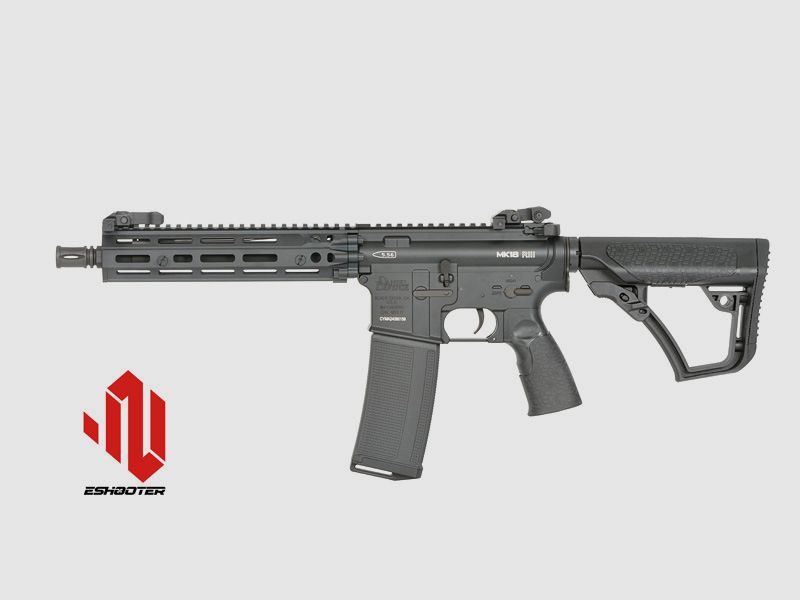 Daniel Defense MK18 RIII 10.3" S-AEG mit Eshooter ETU, Schwarz