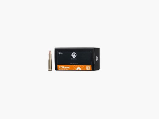 RWS .22 Hornet MJ - 50 Patronen