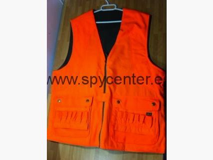 Chaleco de caza reversible