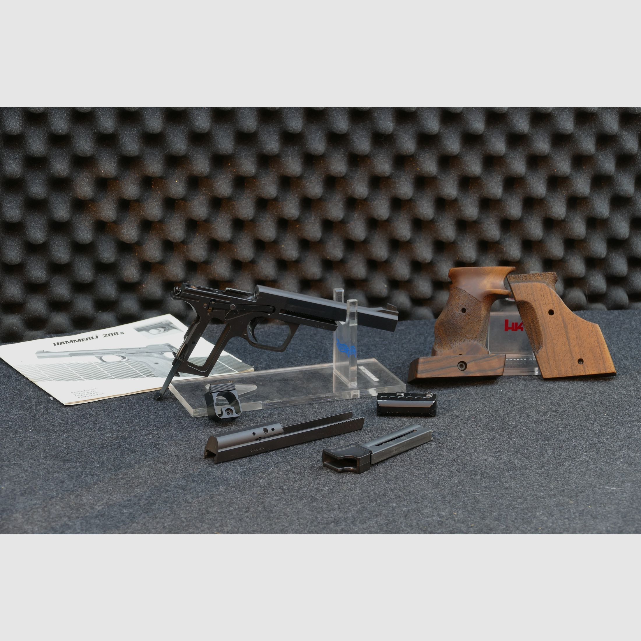 Hämmerli 208S (ultima versione, ponticello angolare) – .22 LR