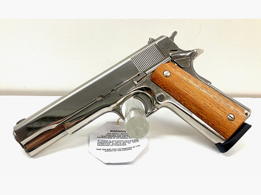 NEUWARE! Pistole Rock Island Armory/Armscor 1911 A1 5" Kal. 45 ACP klassisch vernickelt!