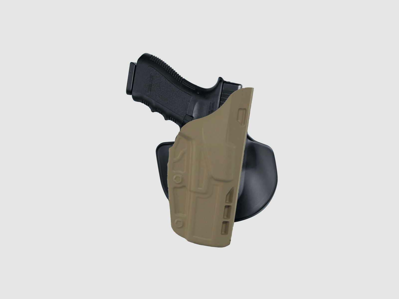 SAFARILAND® 7378 (7TS-ALS) Paddleholster 383* Glock 20.20C.21.21C-Beige-Rechts