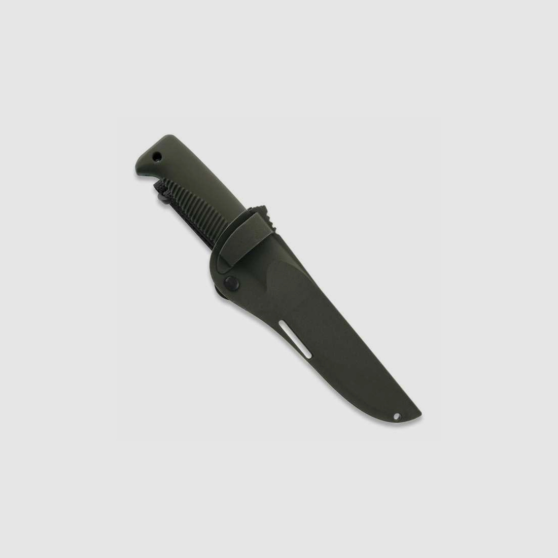Peltonen Knives M07 Ranger Puukko Sissipuukko FJP135 PTFE Beschichtung Kunststoffscheide grün OD