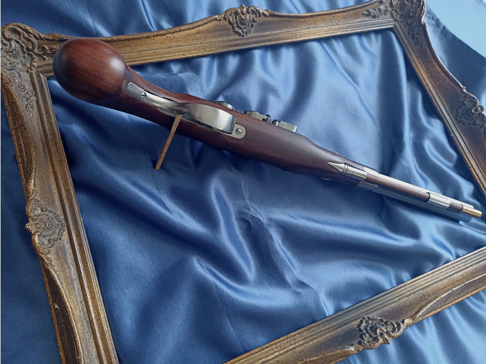 Charles Moore Steinschlosspistole Kal. .45 Perdersoli pistolet z lufą przednią