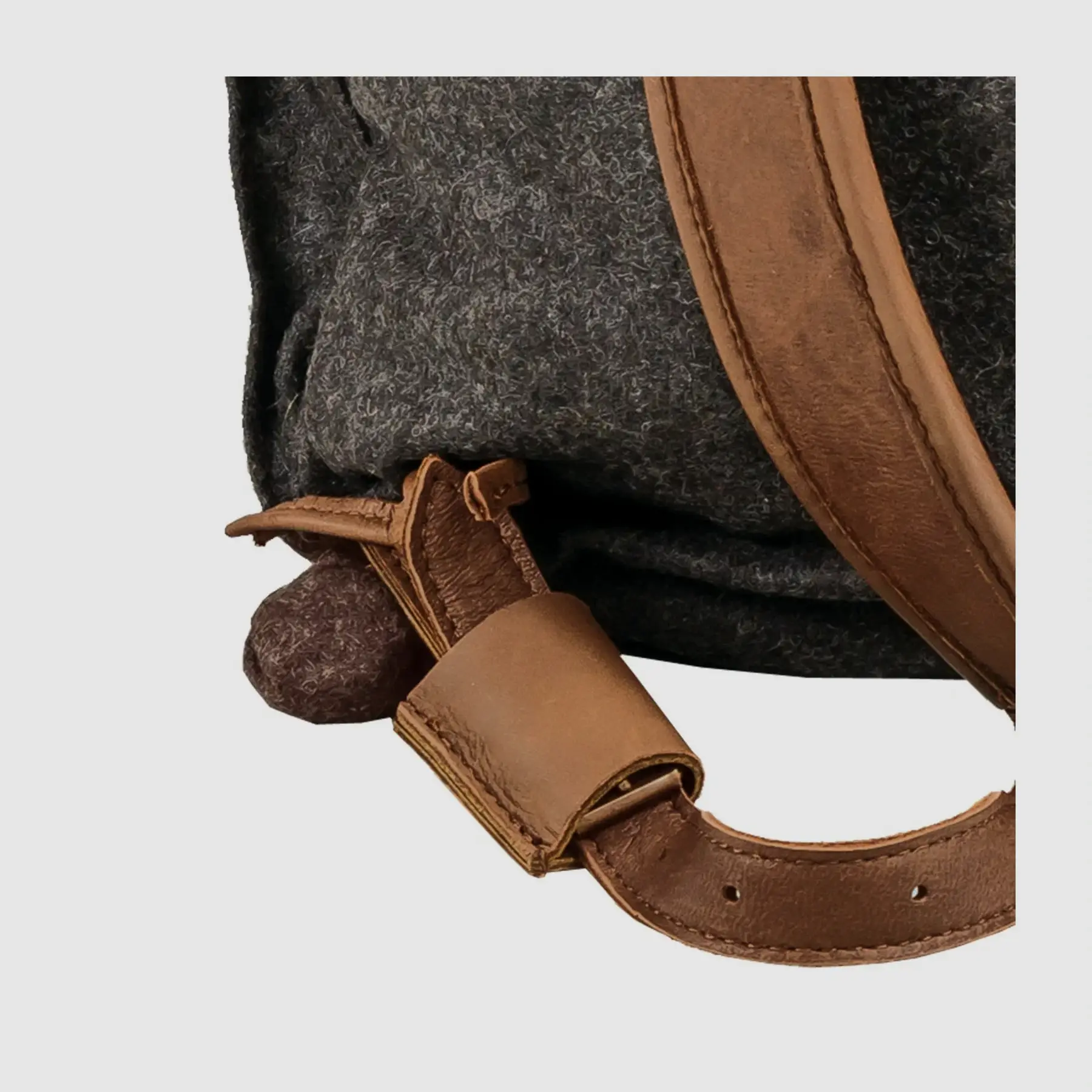 AKAH Rucksack Loden de Luxe mit Elchleder, Bild 4 von 8