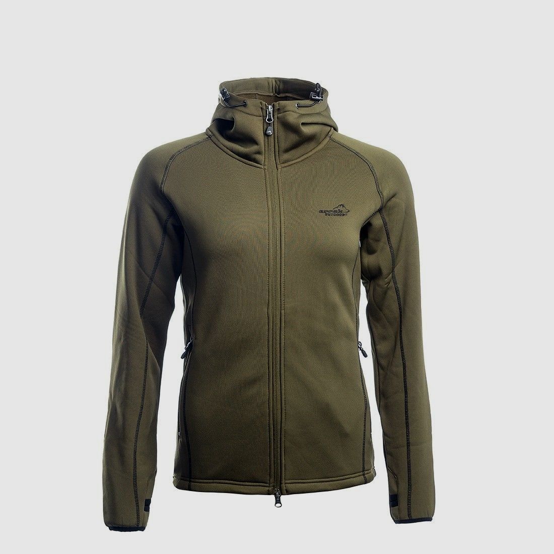 Arrak Powerfleece Dam Oliv, 2XL