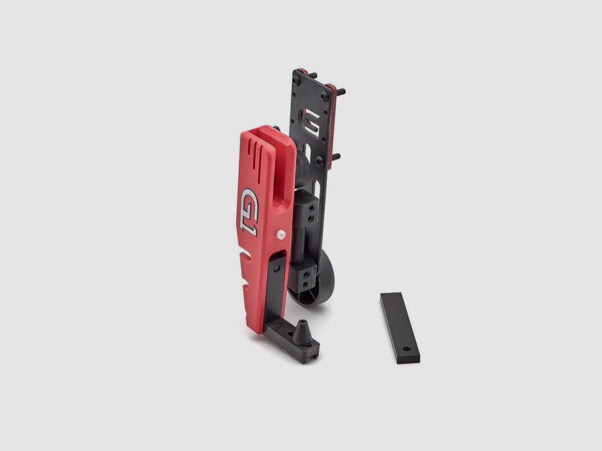 GHOST The One Evo Holster, Red, Hand version: Left hand, Pistol model: GLOCK 34-35 GEN 4-5, image 1 sur 3
