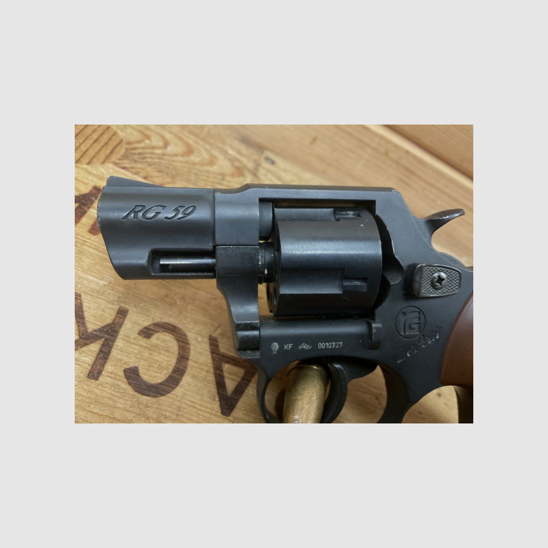 SRS Revolver RÖHM RG59 LePetit, PTB527, Kal.9mm Knall