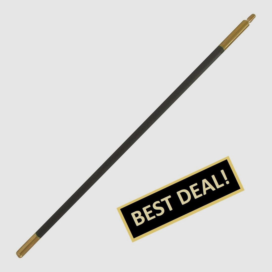 BALLISTOL Carbon Reinigingsstaaf zonder Handvat Kort, Veeglengte 25 cm, Ø 7 mm, Binnen draad M5