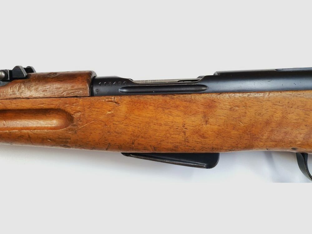 Fabryka broni Bern karabina powtarzalna Fabryka broni Bern Szwajcarski K11 Kaliber 7,5x55 Szwajcarski kompletny z numerami pasującymi + bagnet