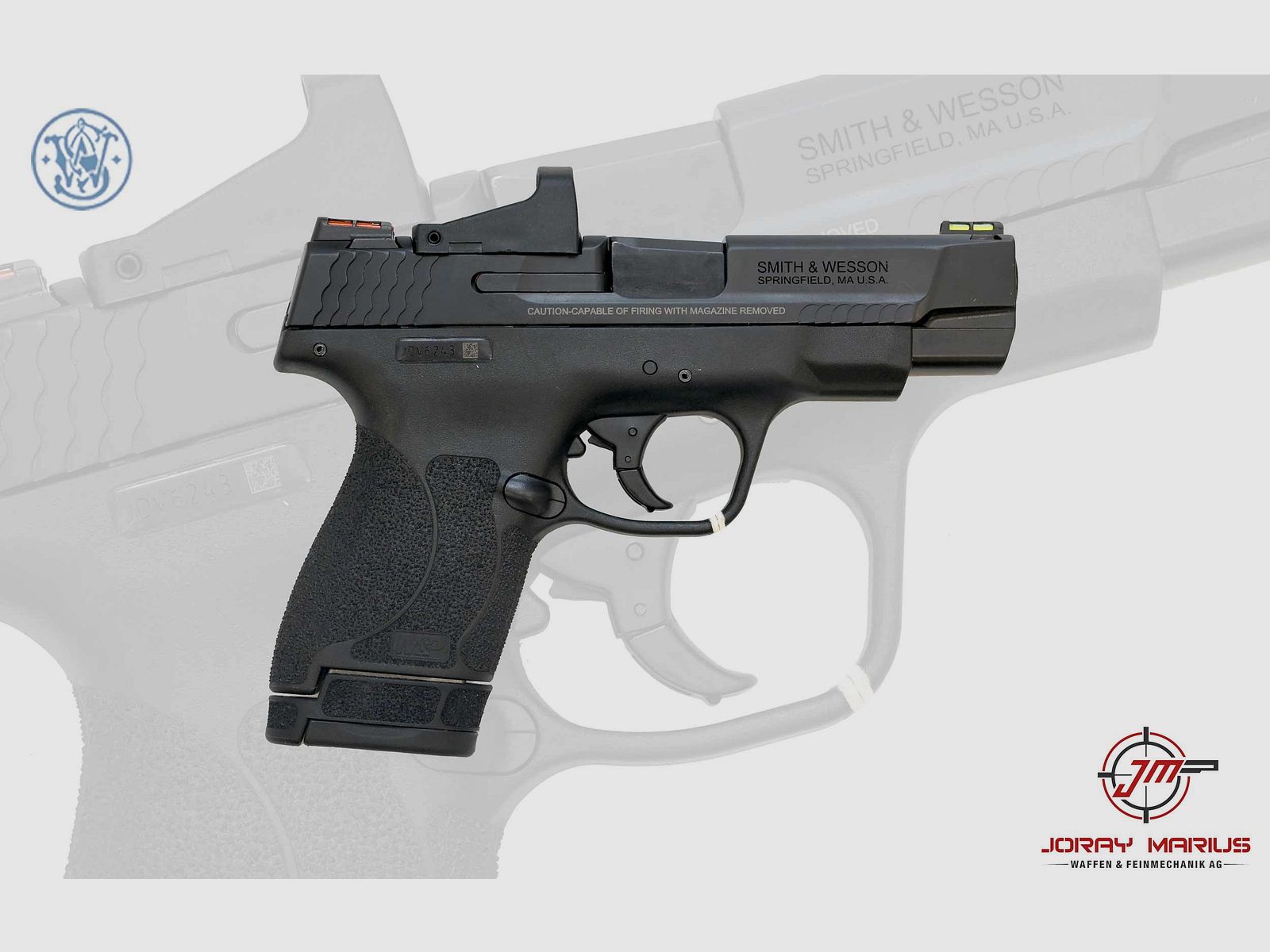 Smith & Wesson M&P9 M2.0 Shield Performance Center 9mm Para 4″, Bild 1 von 2