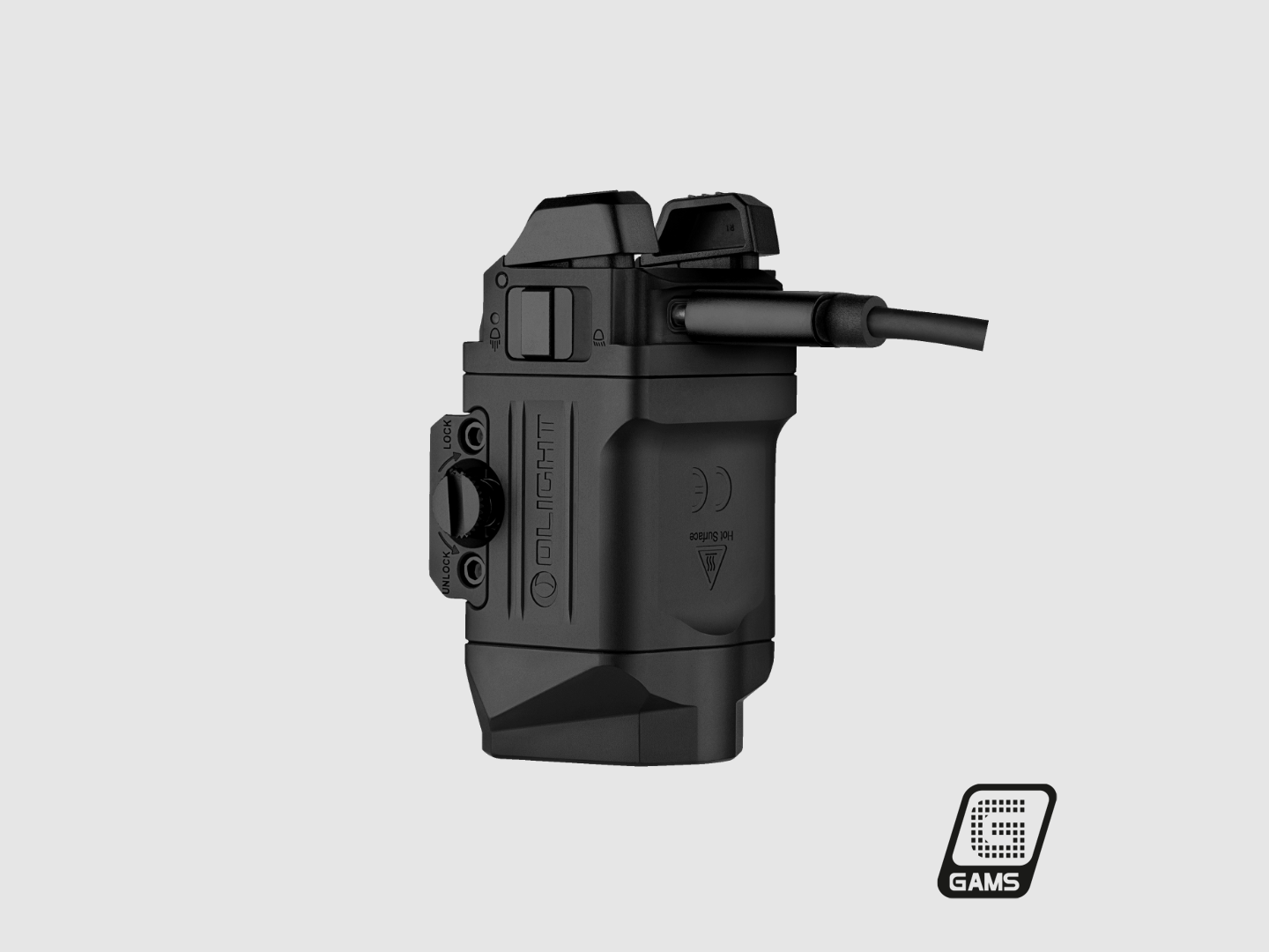 Taktische Taschenlampe für Waffe – OLIGHT PL X, Bild 12 von 12
