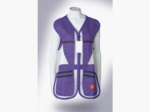 ZOLI Z-Gun Women's Shooting Vest Purple Mesh