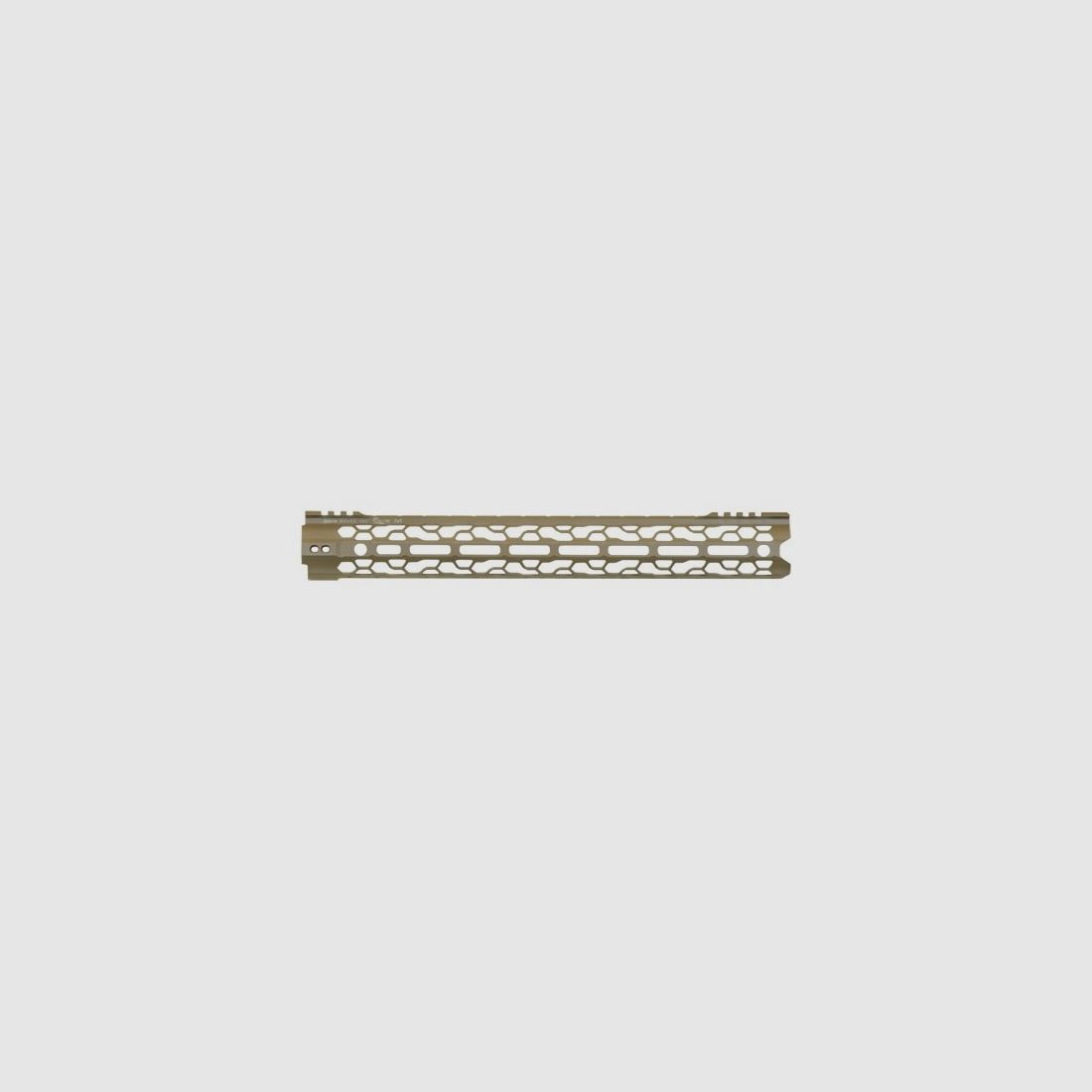 ODIN Works 15.5" MLOK O2 Lite FDE Free Float Forend, immagine 2 di 2