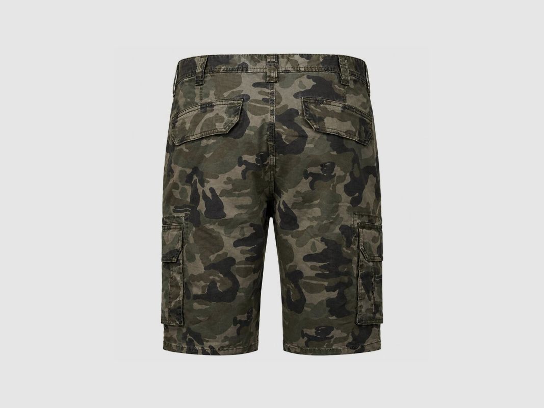 Korte Cargo Camo 4 Zakken - Militaire Outdoor Stijl, afbeelding 13 van 13
