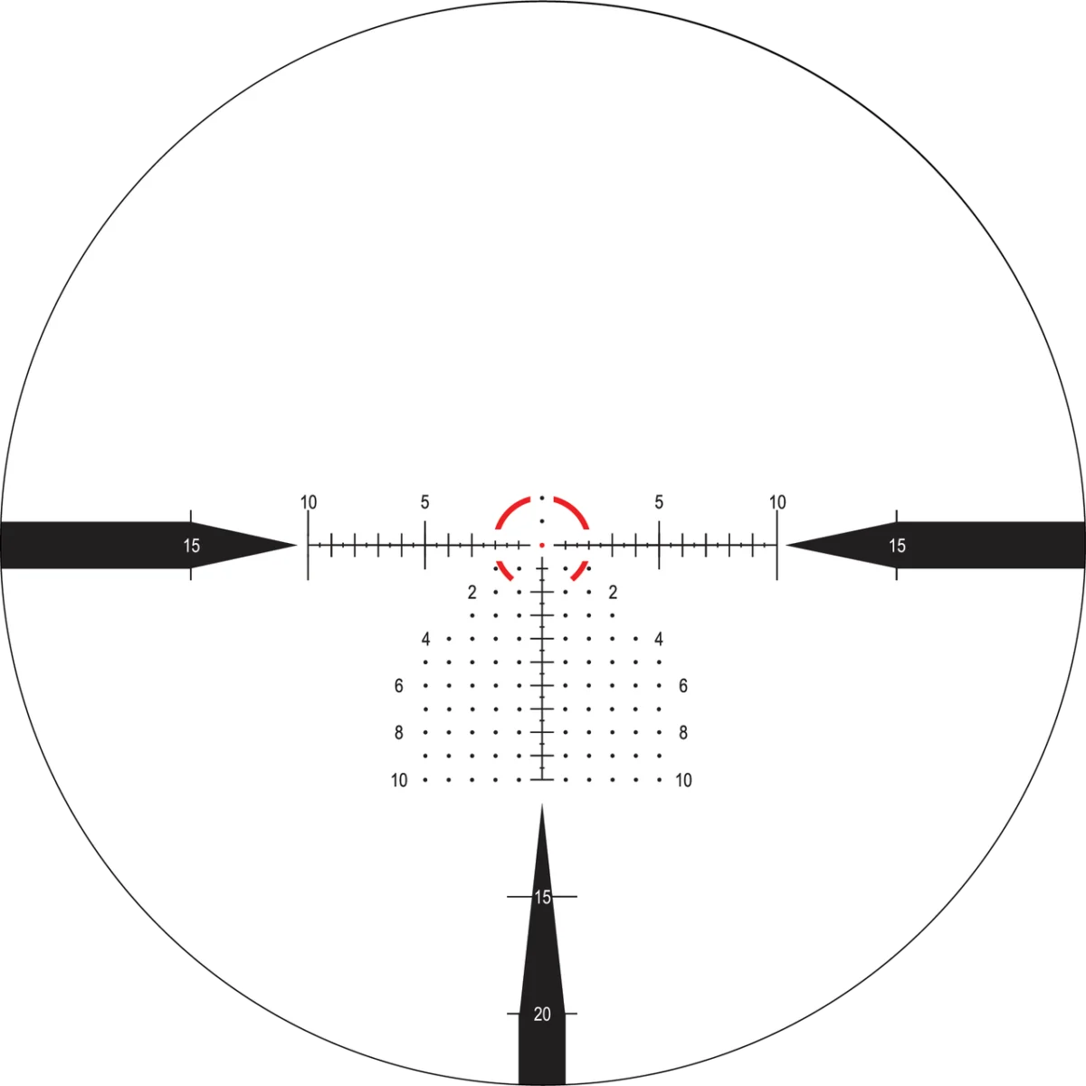 Luneta Nightforce NX6 1-6X24 F1 – FC-DMX – 0.2MRAD – C726, zdjęcie 7 z 8