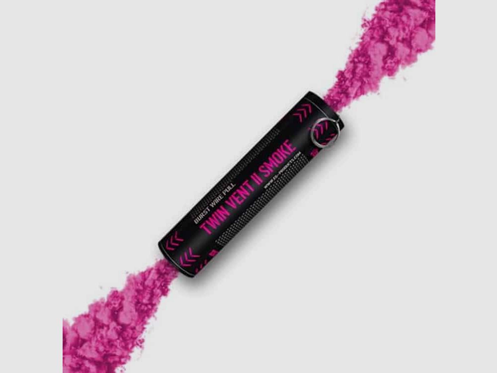 Enolagaye Twin Vent II Paintball Rookgranaat (roze)