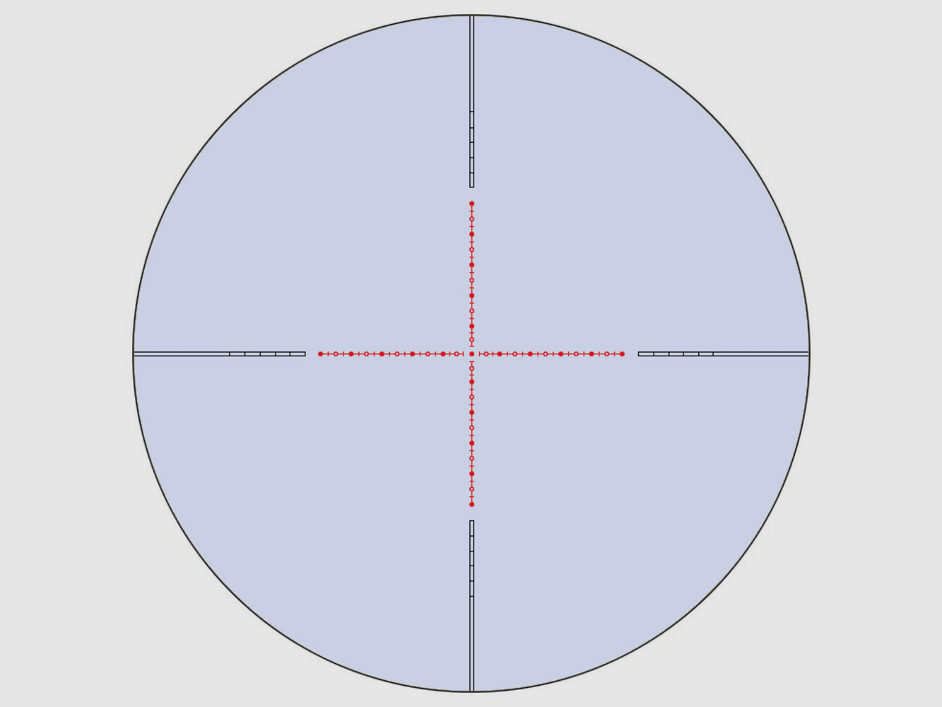 Konus ABSOLUTE - 5-40x56 Abs. 1/2 Mil-Dot bel.