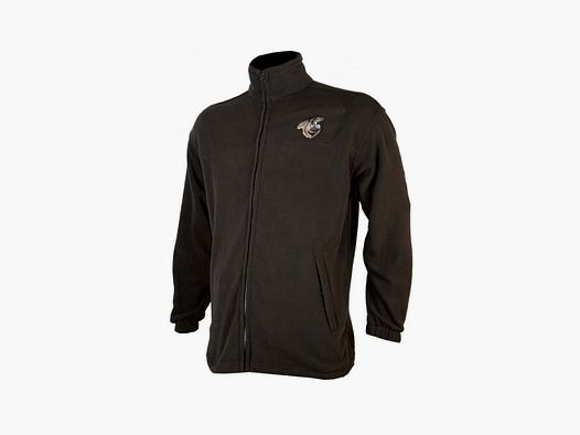 Chaqueta de forro polar para niños bordada con jabalí