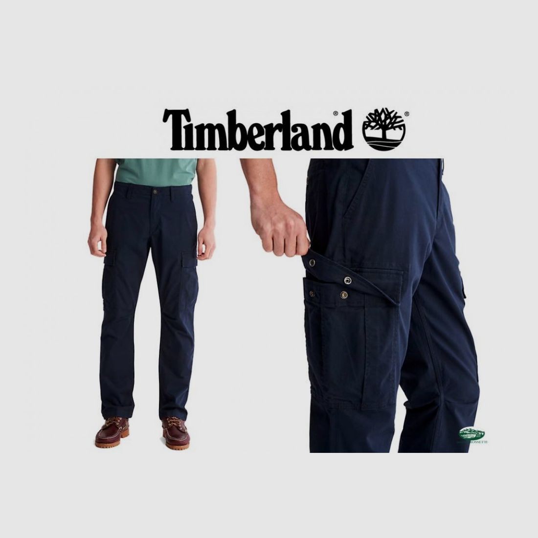 TIMBERLAND blauwe cargobroek, afbeelding 2 van 2