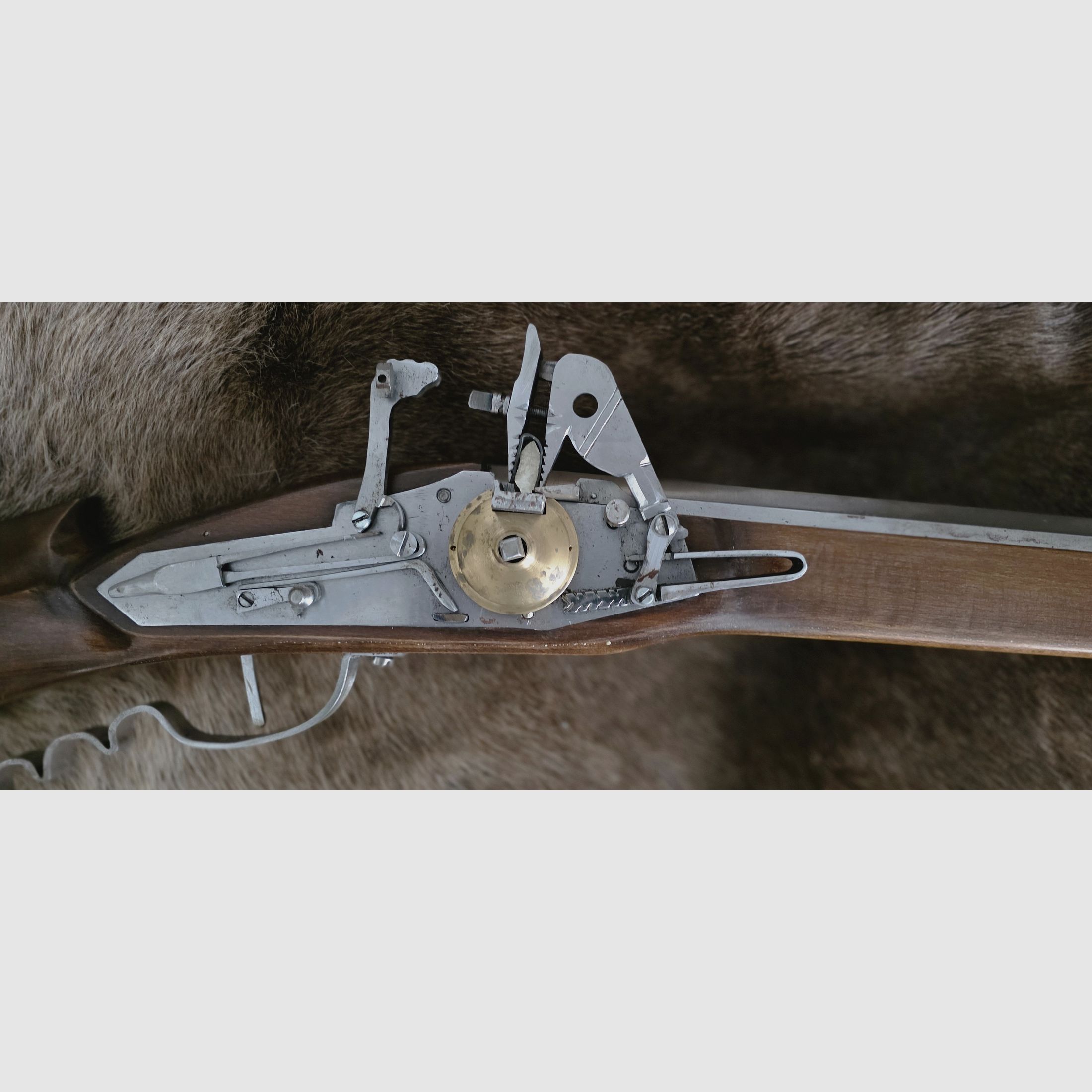 Radschloss-Luntenschloss Muskete combinatie