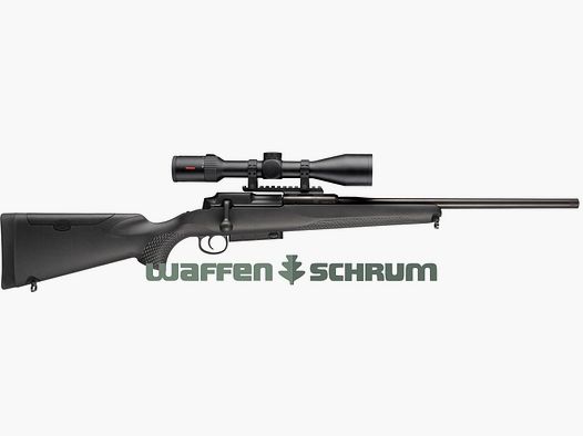 Mauser M25 Extreme Antracite Offerta Completa / Mauser 25 Extreme Antracite Set con Ottica con Montaggio Rimovibile, Silenziatore Opzionale