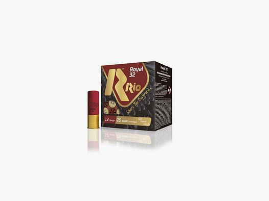 Caja de cartuchos para caza RIO Royal 32 gr.