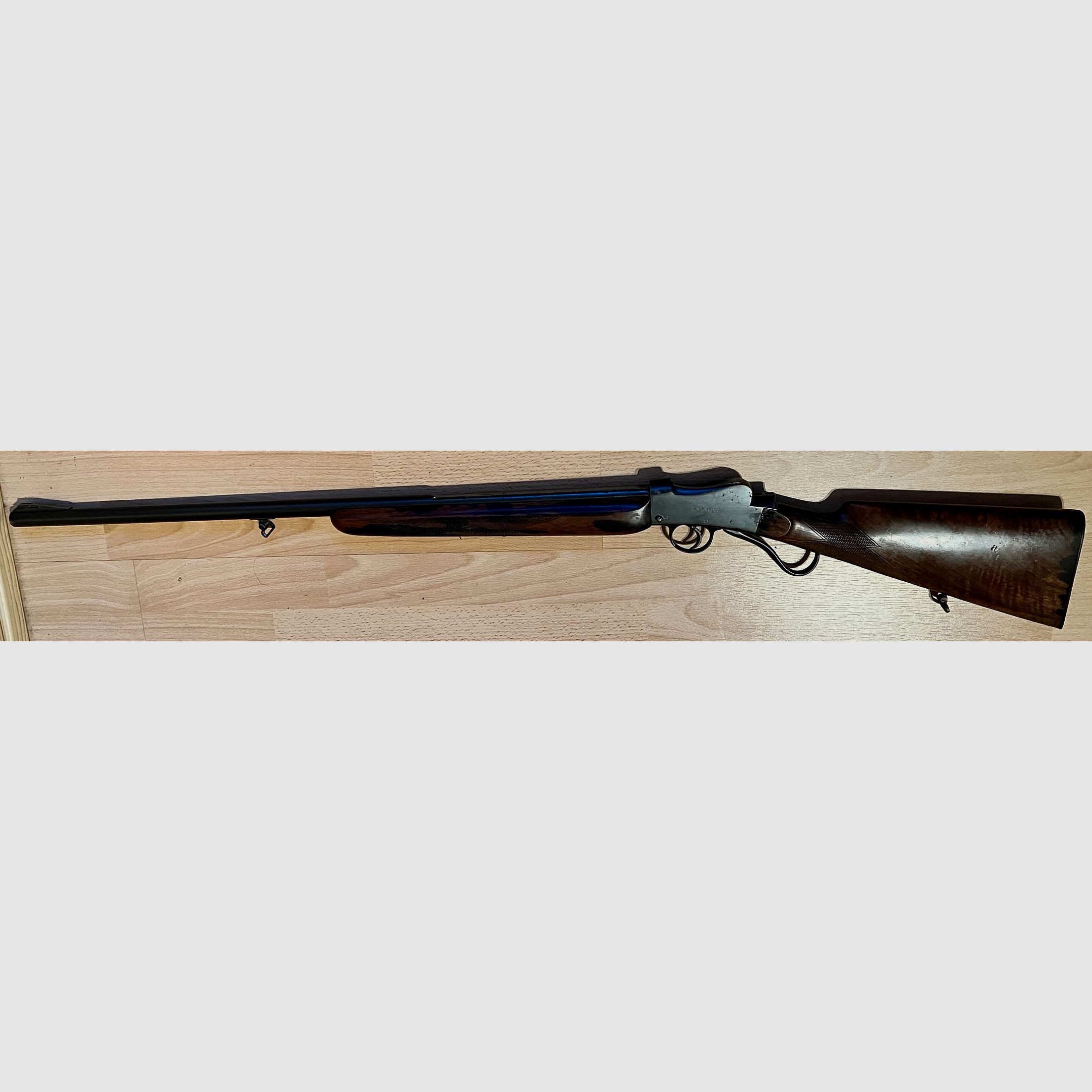 Weihrauch HWZ 21 .22lr geweer., Martini Rolling Block systeem, zeldzaamheid, antiek, (ideaal ook voor Zella Mehlis verzamelaars)