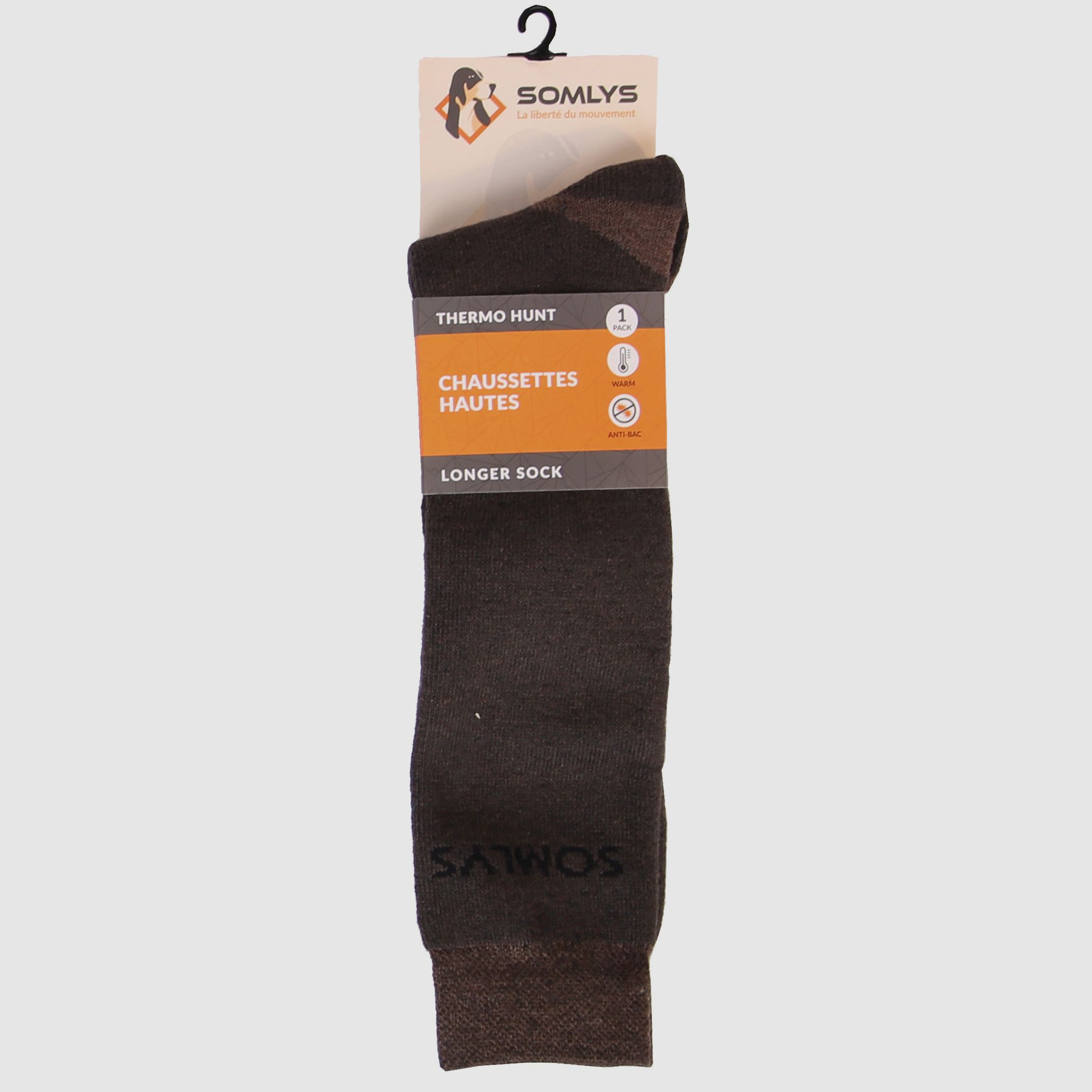 Chaussettes hautes Somlys ThermoHunt 40, image 2 sur 3