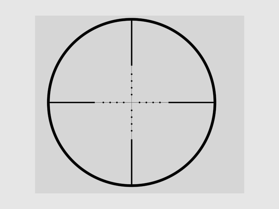 Hawke Vantage 3-9 x 40 AO MilDot richtkijker, afbeelding 1 van 3