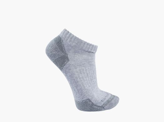 Chaussettes Basses en Mélange de Coton Carhartt 3-Pack Homme Gris XL