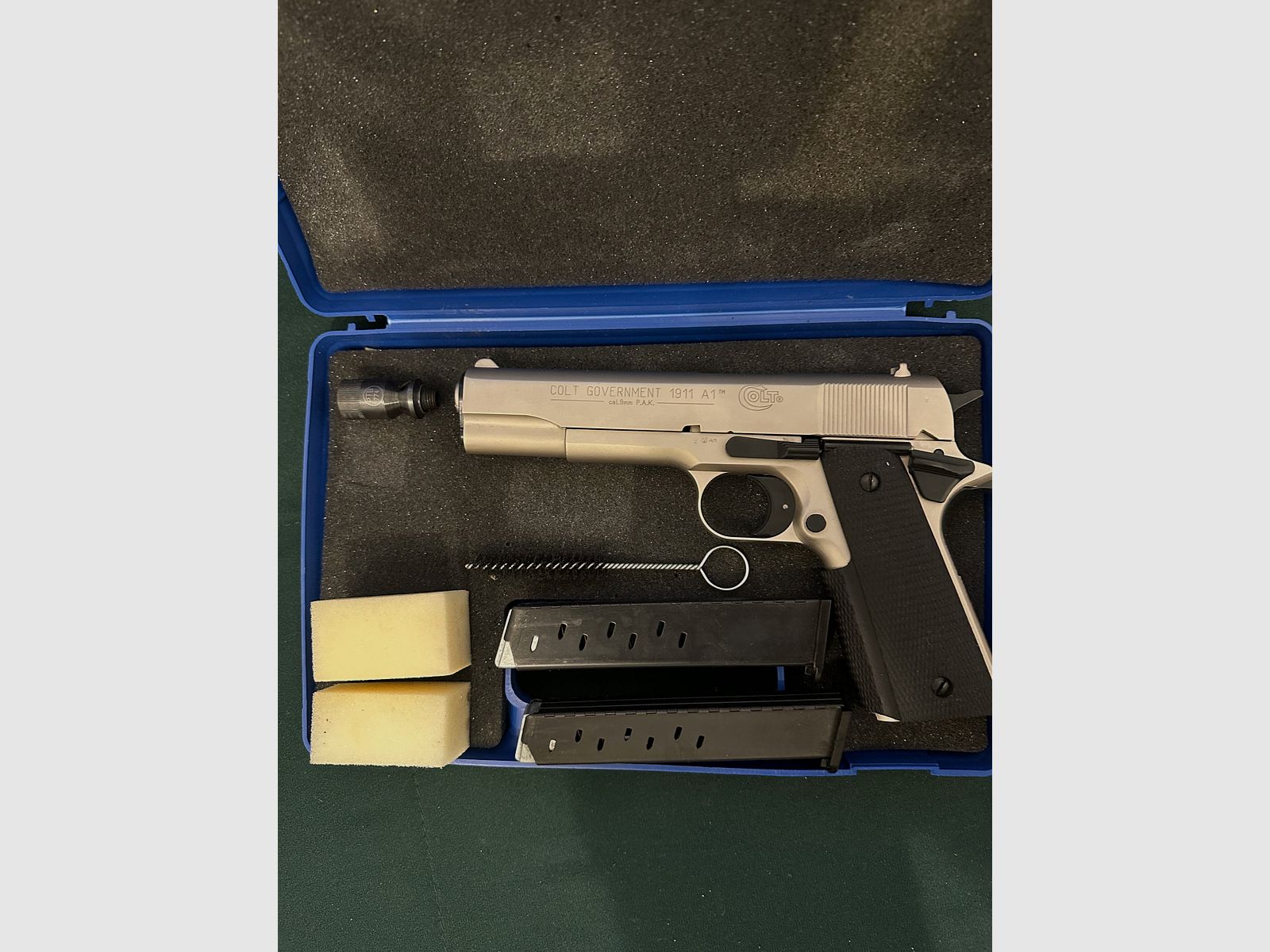 Umarex Colt Government 1911 A1 vernickelt