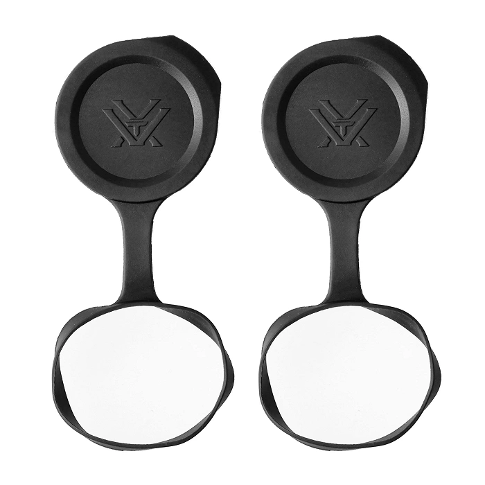 Jeu de caches d’objectifs pour jumelles Vortex Viper / Razor, 42 mm (C-02357-0), image 1 sur 4