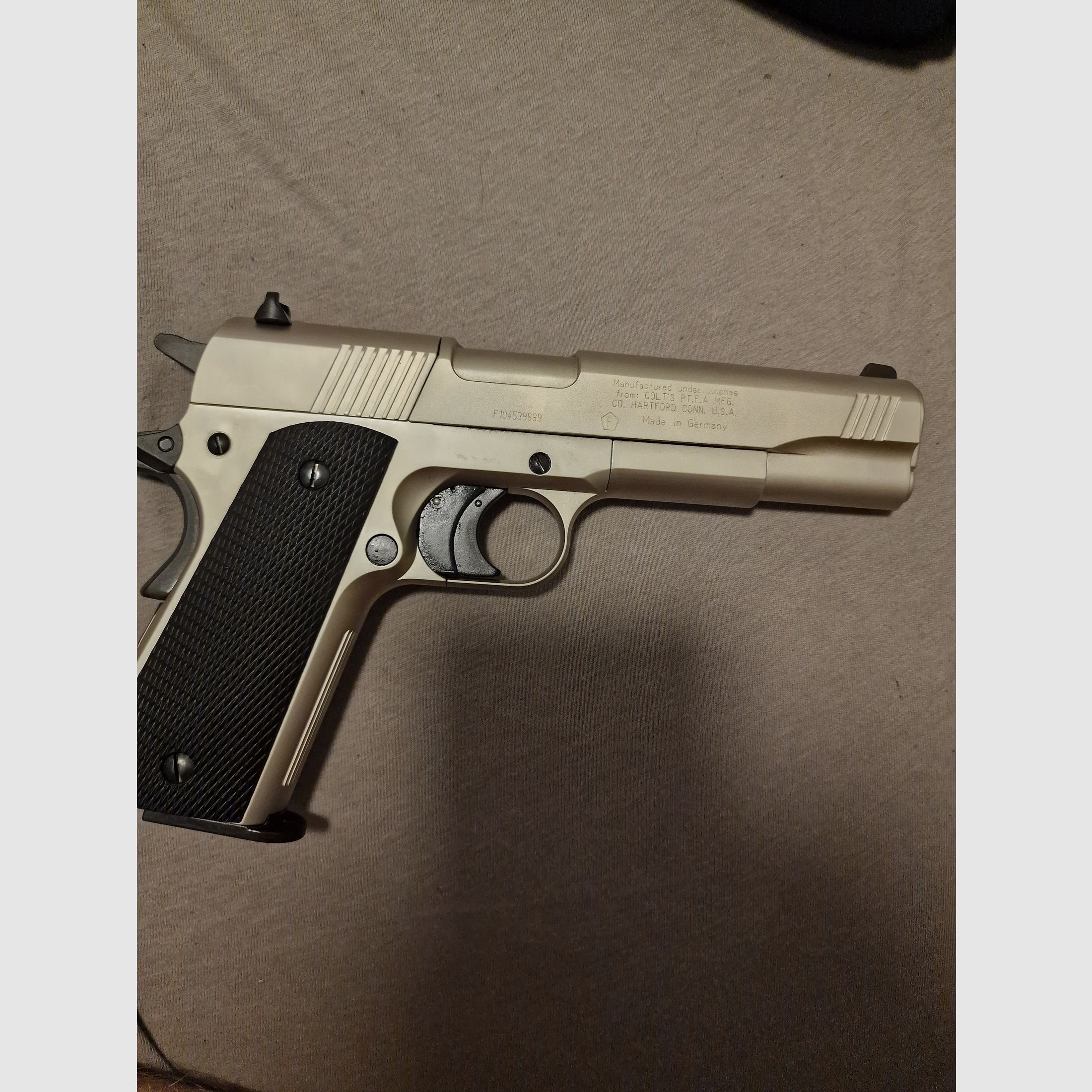 Colt Government 1911 A1 Diabolo Nickel